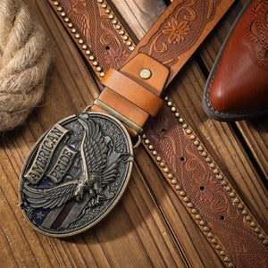 Antik American Pride cowboybälte