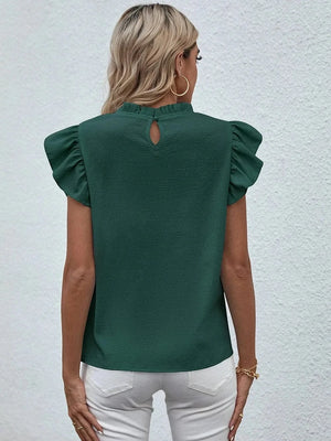 Ärmlös blus dam