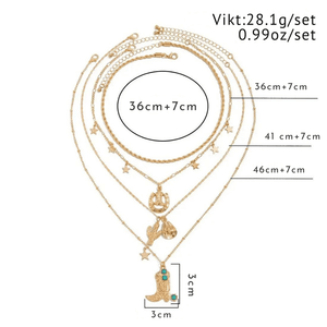 Bohemisk flera halsband
