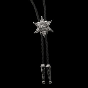 Bolo tie i silver med stjärnhänge Silver
