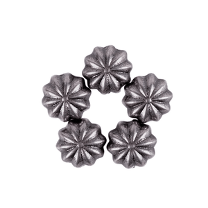 Concho Antiksilver i Pumpaform för Läderhantverk 9mm