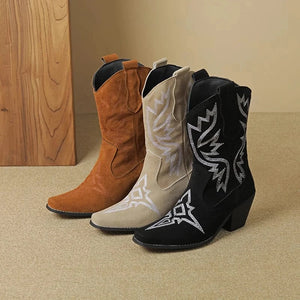 Cowboy boots mocka