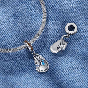 Cowboyhatt Berlock i Silver Silver
