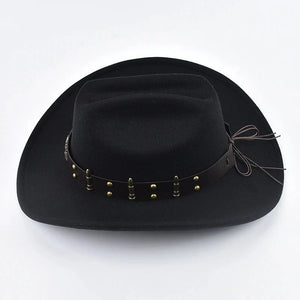 Cowboyhatt med prydnadsband