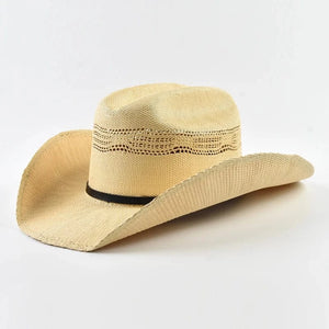Cowboyhatt stickat