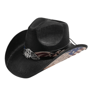 Cowboyhatt USA Svart / 56-58cm
