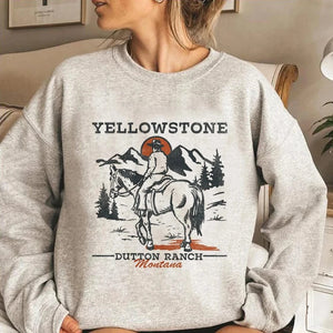 Cowgirl Hoodie i Fleece Cowgirl Montana / XS