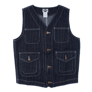 Denim väst herr Blå / S