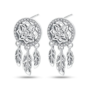 Drömfångare Örhängen 925 Silver Silver