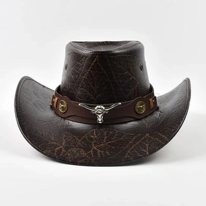 Elegant Cowboyhatt i Konstläder