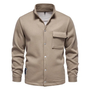 Jacka skjorta herr Khaki / S