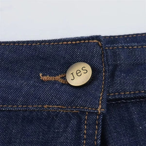 Lång Omlottkjol i Jeans