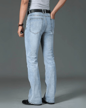 Ljusblå jeans herr