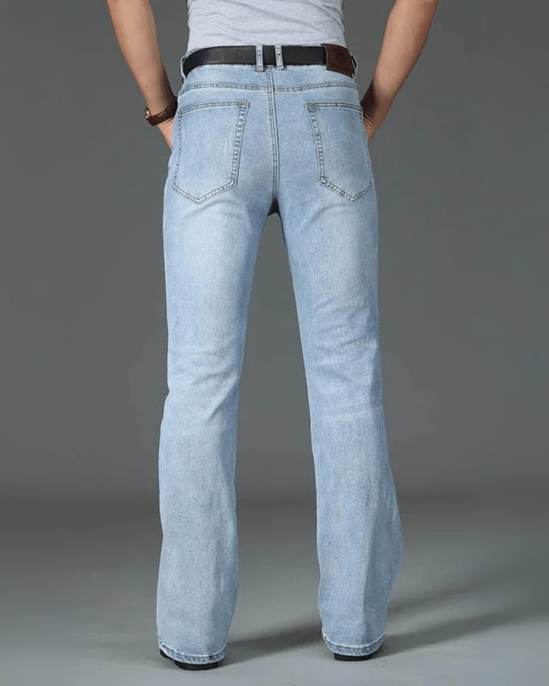 Ljusblå jeans herr