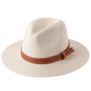 Panama cowboyhatt i strå Beige 1 / 59cm