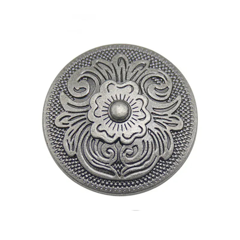 Silver bloom concho Antik silver