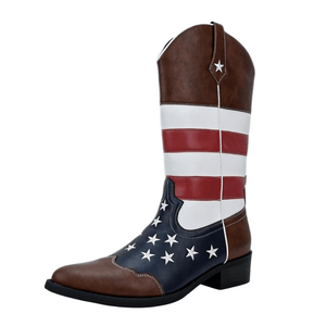 Spetsiga boots herr cowboy Brun / 39.5
