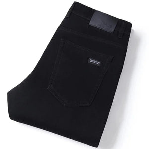 Svarta jeans herr straight