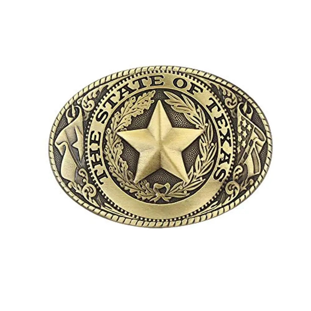 The State of Texas cowboy bælte spænde