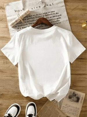 Tshirt med rosa cowgirl boots för dam