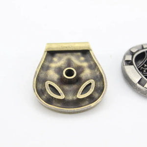 Vintage concho med stjärnmotiv
