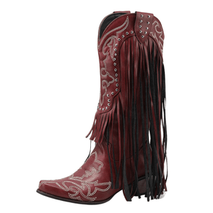 Vintage cowboy boots Röd / 35