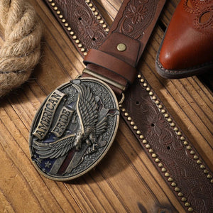 Antik American Pride cowboybälte