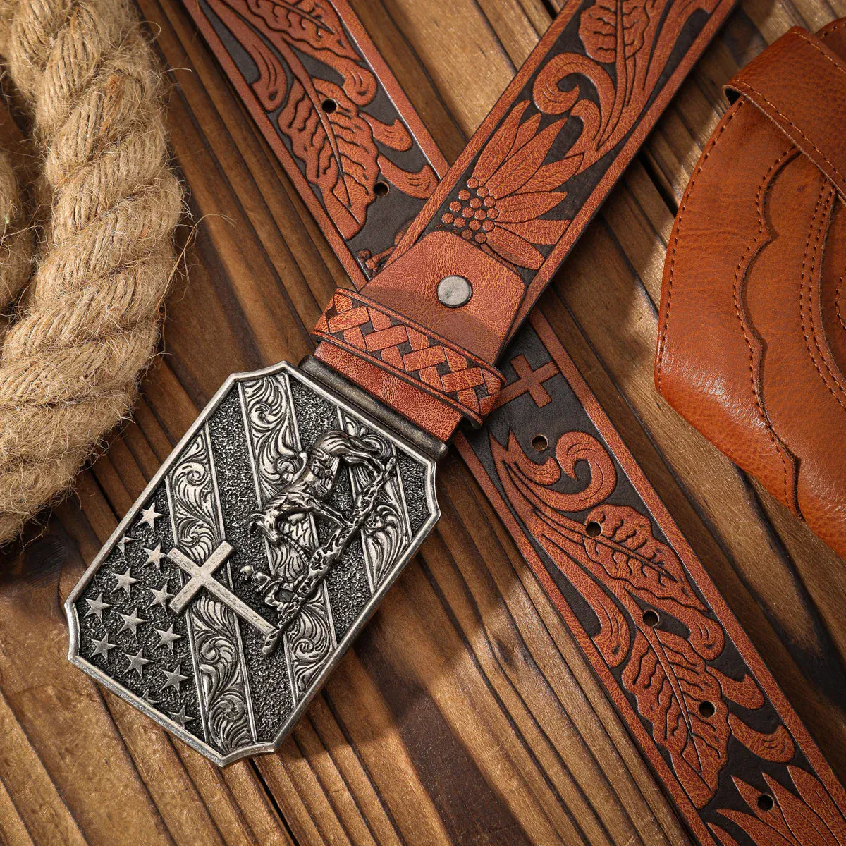 Bälte i cowboystil