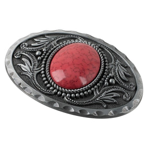 Bältesspänne Oval Sten