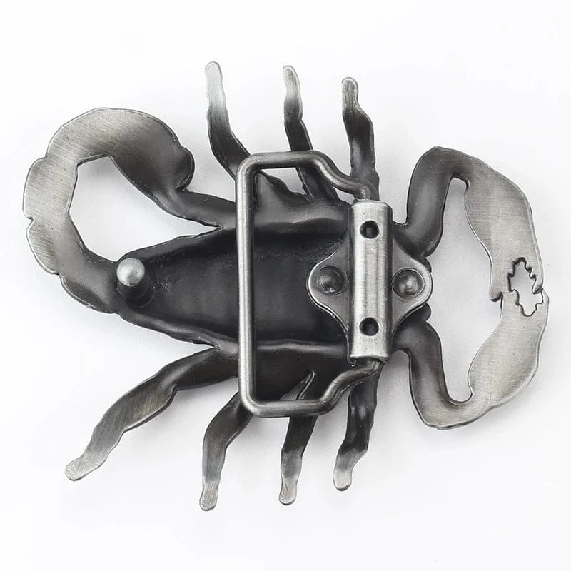 Bältesspänne Skorpion i metall Silver