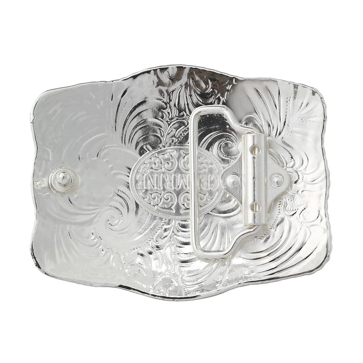 Bison Bältesspänne Silver Silver