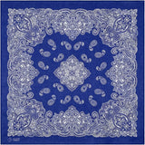 Blå bandana Blå
