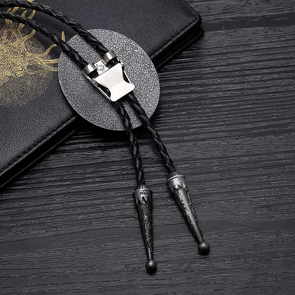 Bolo tie med örn och "American Pride"-emblem