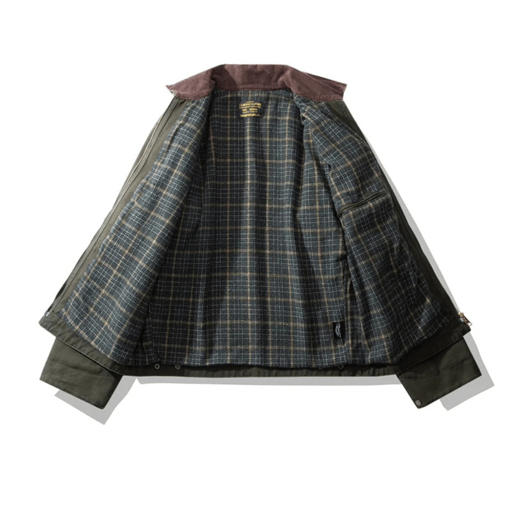 Bomull canvas jacka