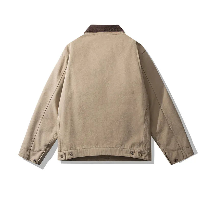Bomull canvas jacka