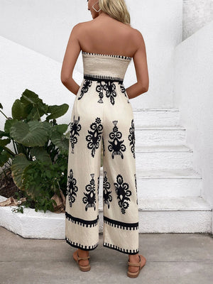 Byxdress beige