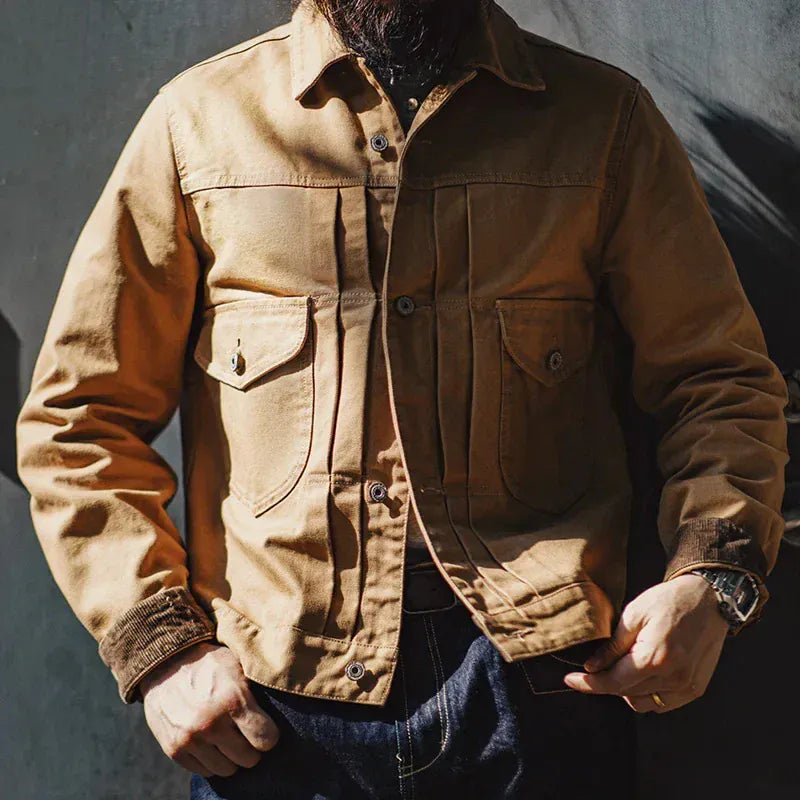 Canvas jacka herr