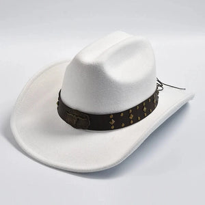 Cattleman cowboyhatt Vit / One Size