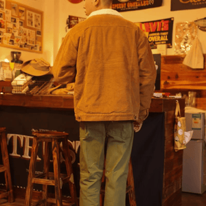 Corduroy jacka herr