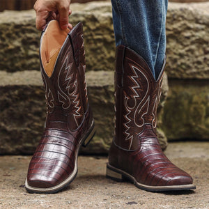 Alligator cowboy boots