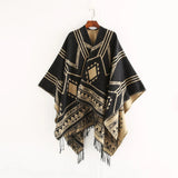 Cowboy poncho Beige / One Size