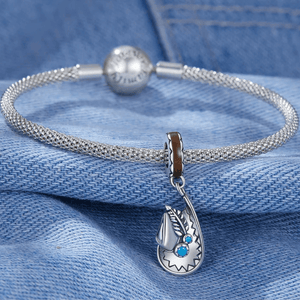 Cowboyhatt Berlock i Silver Silver