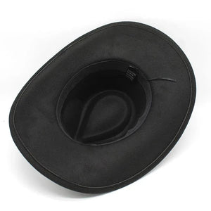 Cowboyhatt i filt med stjärnband
