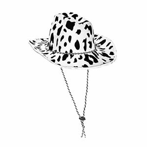 Cowboyhatt Kohudmönster 55-58cm