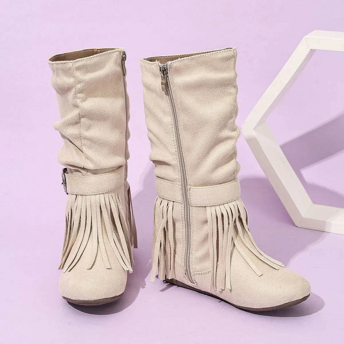Cowgirl Boots med Fransar för Flickor