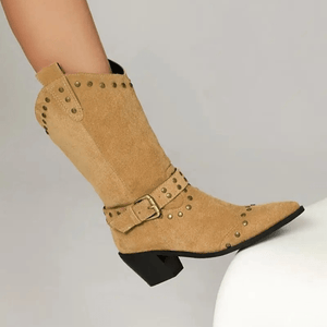 Cowgirl boots mocka