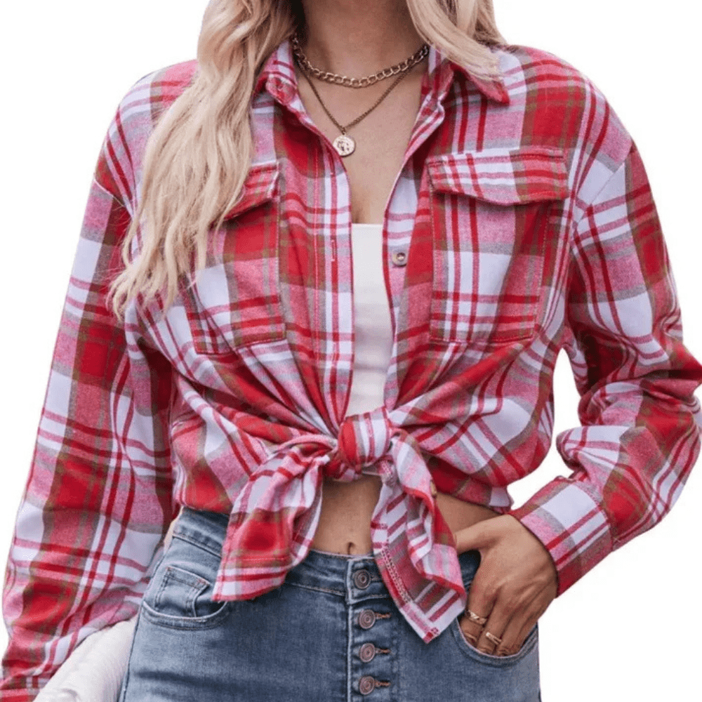 Cowgirl skjorta Röd / S