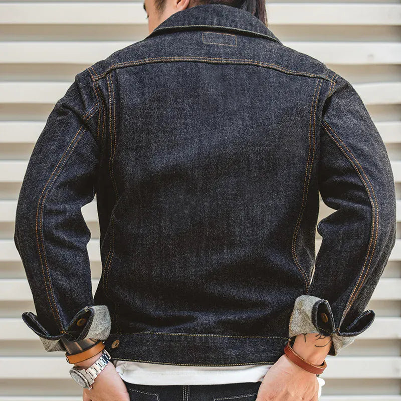 Denim jacka herr