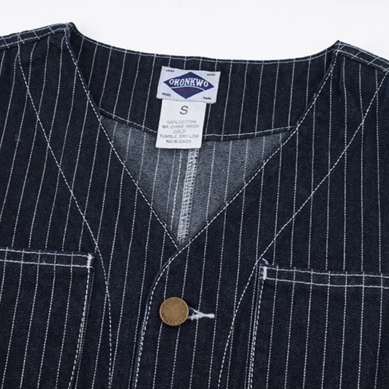 Denim väst herr