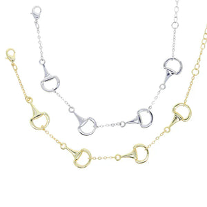 Elegant armband med hästbett
